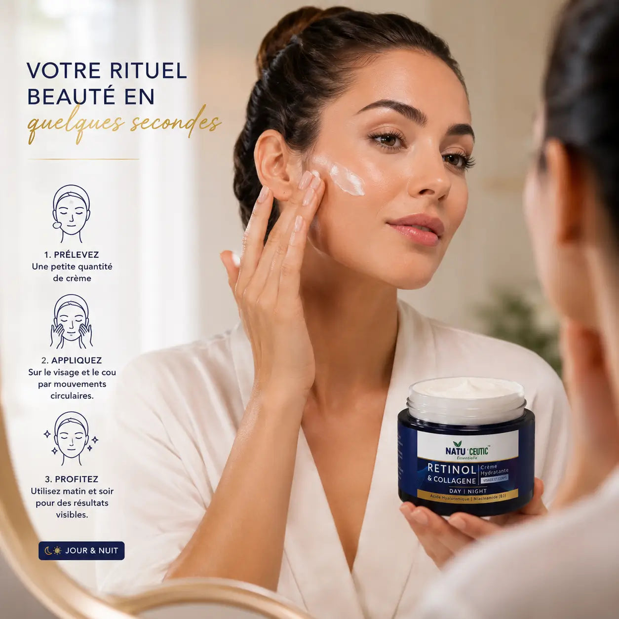 Crème Rétinol & Collagène – Anti-Âge & Fermeté Natuceutic