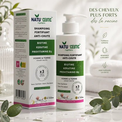 SHAMPOOING FORTIFIANT ANTI-CHUTE Natuceutic