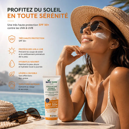 ECRAN SOLAIRE INVISIBLE SPF 50+ Natuceutic